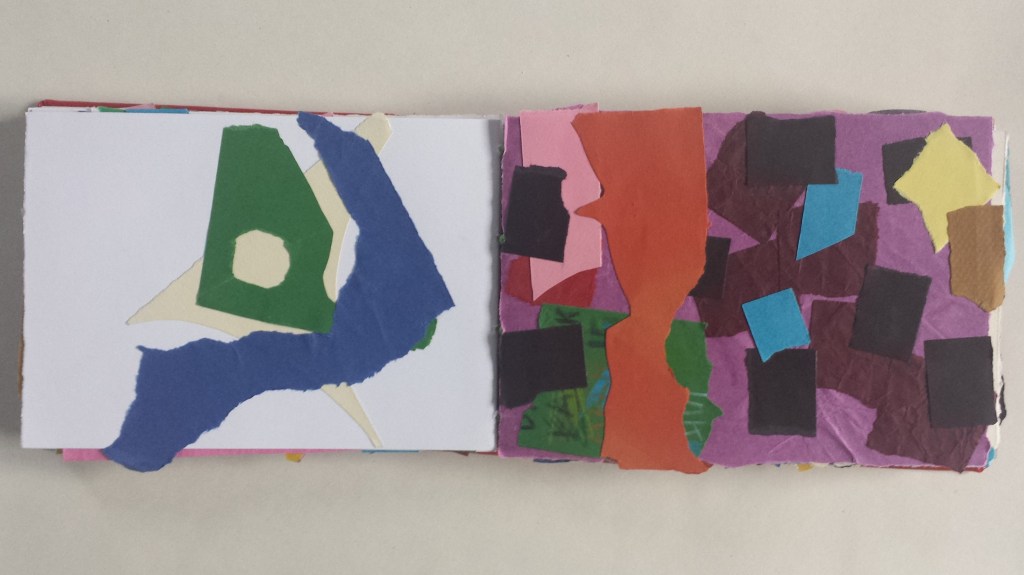 David Patrick Collage Artists Book 