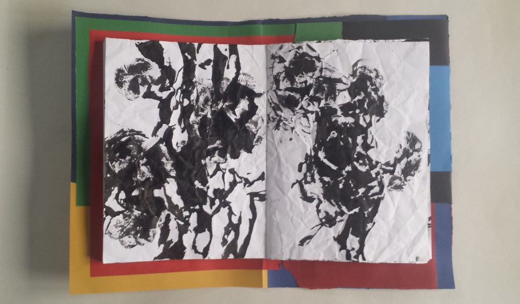 David Patrick Artists Book collage 