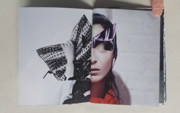 David Patrick Artists book collage